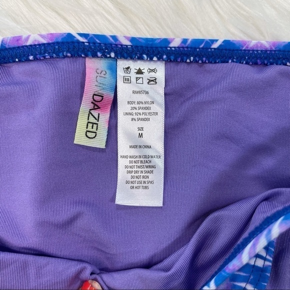 NWT Sundazed Stunner Strappy Hipster Bottom Md - Picture 6 of 9